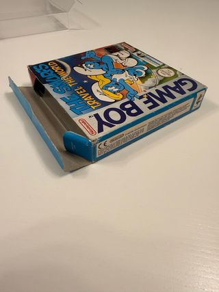 The Smurfs Travel the World Game Boy Los Pitufos