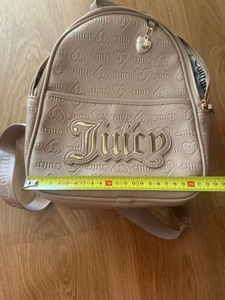 Mini mochila Juicy Couture beige