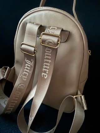 Mini mochila Juicy Couture beige