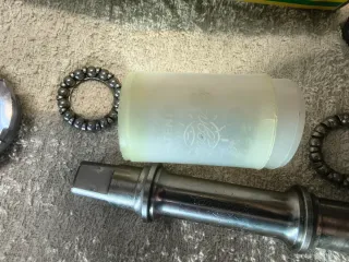 Eje Pedalier Campagnolo Nuovo Record Titanio