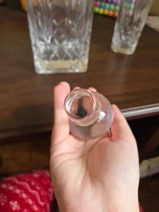 Set Decanter in cristallo al piombo con bicchiere