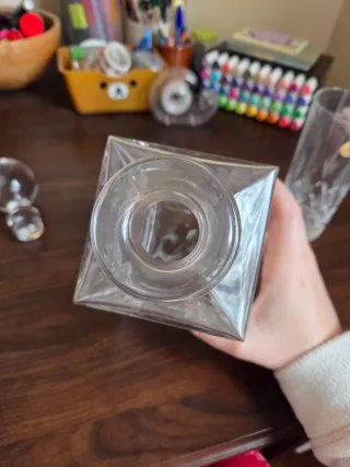 Set Decanter in cristallo al piombo con bicchiere