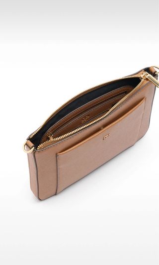 Bolso bandolera Parfois marrón textura