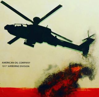 Cuadro American Oil Company 101st Airborne