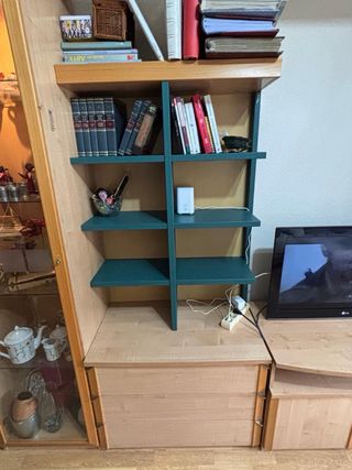 Mueble de salón madera maciza