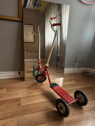 Patinete 3 ruedas rojo