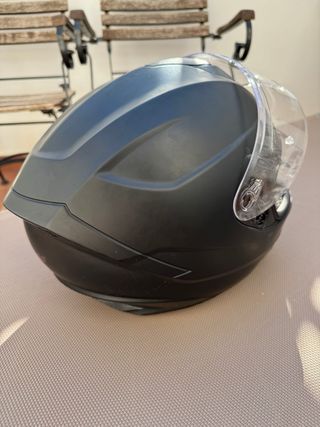 Casco CGM Atom Solid Negro L