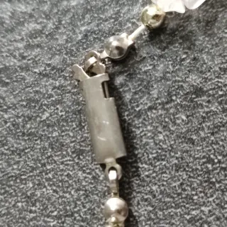 Collana Quarzo Rosa e Oro