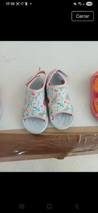 Chanclas Frozen Talla 27