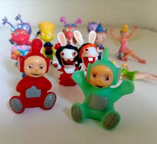 Lote 12 figuras vinilo