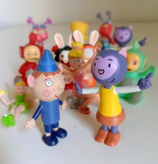 Lote 12 figuras vinilo