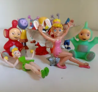 Lote 12 figuras vinilo