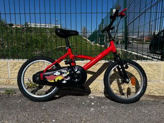 Bicicleta infantil 16 pulgadas niño/niña