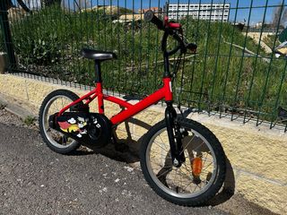 Bicicleta infantil 16 pulgadas niño/niña