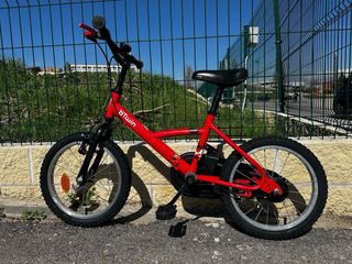 Bicicleta infantil 16 pulgadas niño/niña