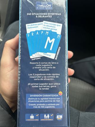 Juego de mesa Quick Stop Family sin estrenar