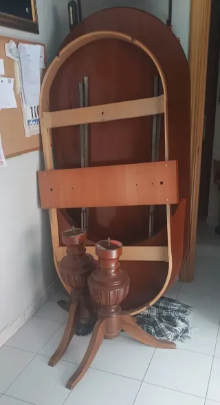 Mesa extensible madera