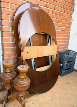 Mesa extensible madera