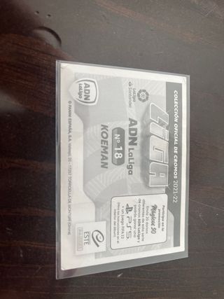 Carta Fútbol Koeman 1989-1995 FC Barcelona