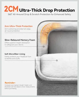 Funda para Portátil de 15 15.6 16 Pulgadas