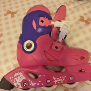 Patines y casco niña Decathlon