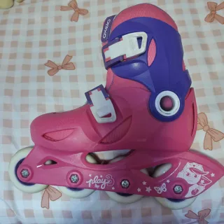 Patines y casco niña Decathlon