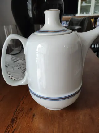 Zuccheriera e Teiera in Porcellana Scherzef