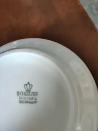 Zuccheriera e Teiera in Porcellana Scherzef