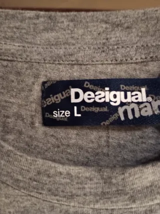 Camiseta Desigual Estampada Talla L