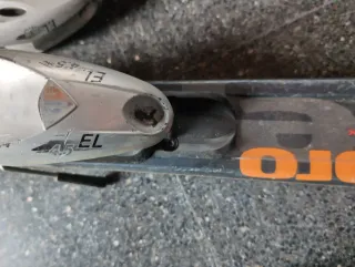 Esquís y bastones Elan Race Pro niño