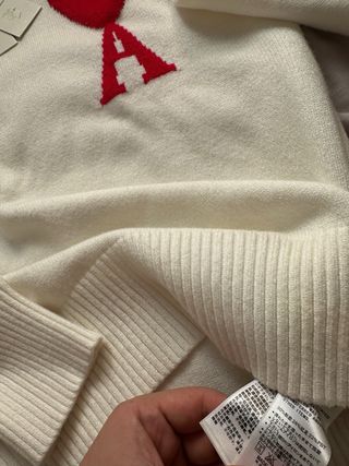 Jersey Ami Paris Corazón Rojo