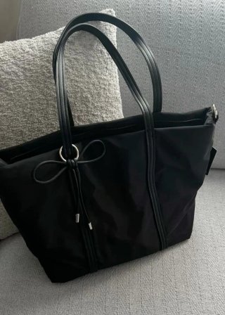 Bolso shopper negro