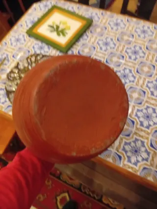 Botijo de barro, 32 cm