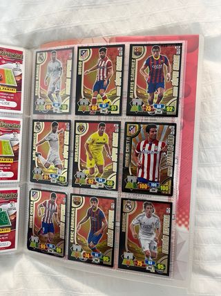 Álbum Adrenalyn XL 2013-14 casi completo