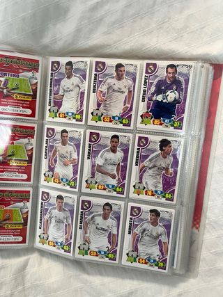 Álbum Adrenalyn XL 2013-14 casi completo