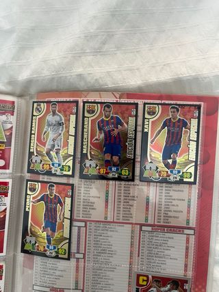 Álbum Adrenalyn XL 2013-14 casi completo