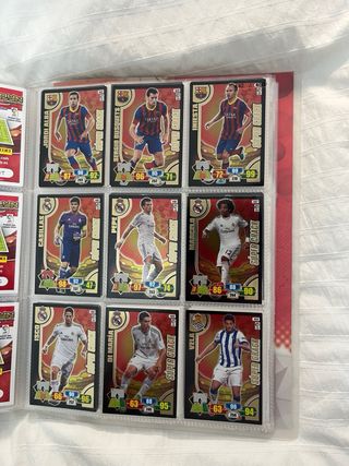 Álbum Adrenalyn XL 2013-14 casi completo