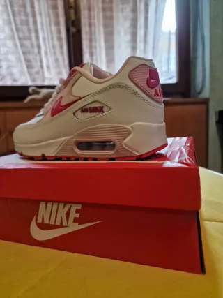 Nike Air Max 90 Rosa e Bianco