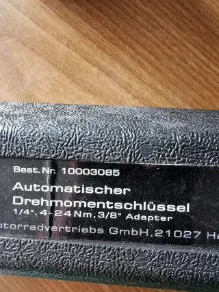 Chiave dinamometrica 4-24Nm