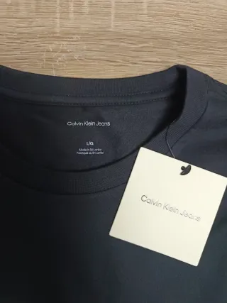 Camiseta CK Calvin Klein Negra Talla L