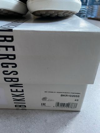 Zapatillas Bikkembergs Hombre Talla 43 Marrón/Blan