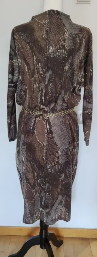 Vestido estampado serpiente 42-46