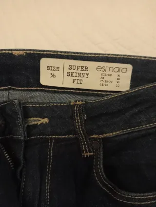 2 Pantalones Mujer Talla 36 Esmara