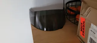 Visera/Pantalla para Moto Oscura AGV