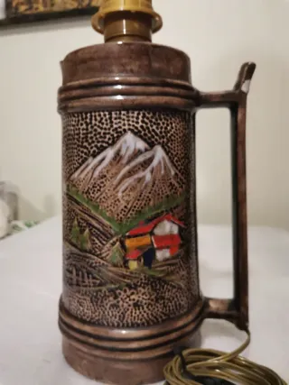 Lampada brocca ceramica San Marino nr 13