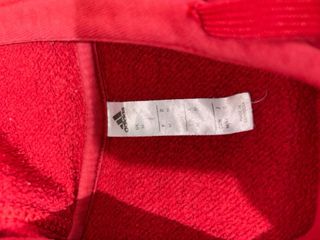 Sudadera Adidas Roja con Capucha