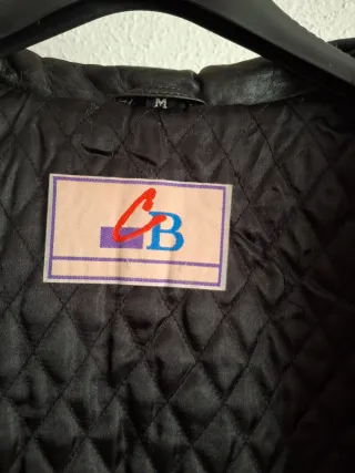 Abrigo Piel Mujer Negro Talla M