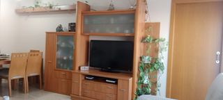 Mueble TV, cómoda y mesas salón madera