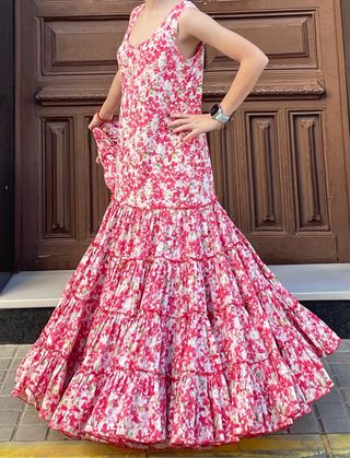 Traje de flamenca canastero Talla 42 44 46