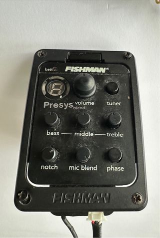 Previo Fishman Presys para guitarra